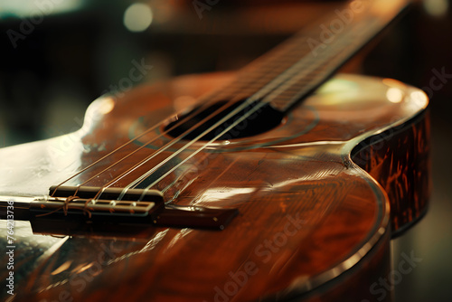 Exquisite JG Guitar in Warm Wooden Hues: A Symphony of Craftsmanship and Music