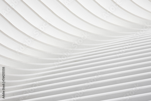Abstract white wave background © Nina Abrevaya