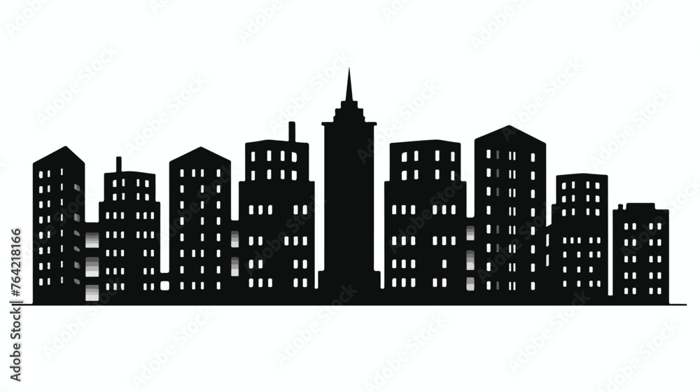 Big building style icon vector illustration design