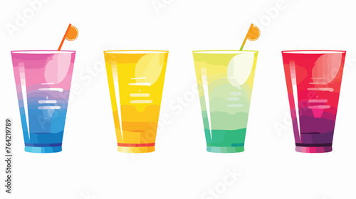 Cup drink party isolated icon vector illustration 