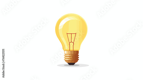 Light lamp bulb icon. Idea sign solution thinking 