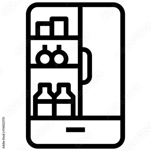 freezer,cooler,refrigerator,cold,frig,freeze,furniture and household,technology.svg