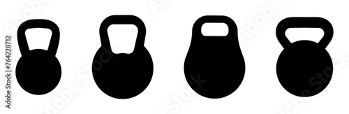 kettle bell gym icon