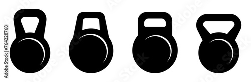 kettle bell gym icon