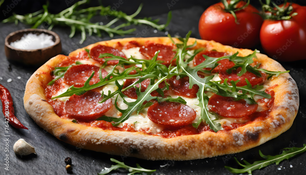 pizza, salami, makro, essen, anlasser, board, rucola, neu, modern, mozarella, schwarz, schiefertafel, dunkel pizza, salami, makro, essen, anlasser, board, rucola, neu, modern, mozarella, schwarz, schiefertafel, dunkel