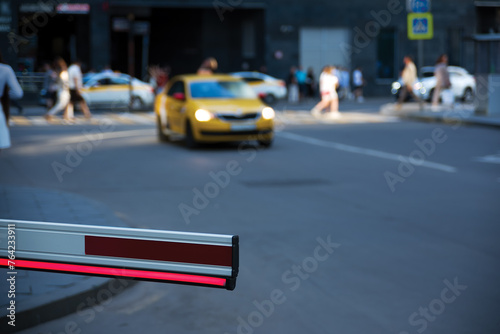 Wallpaper Mural Barrier on the street Torontodigital.ca