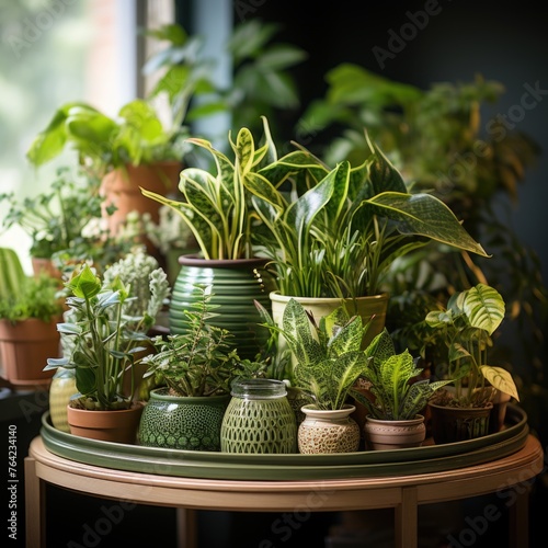 Hobby growing indoor plants Generative AI