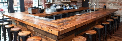 Industrial chic featuring reclaimed wood accents