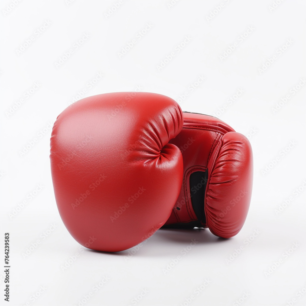 red boxing glove сreated with Generative Ai