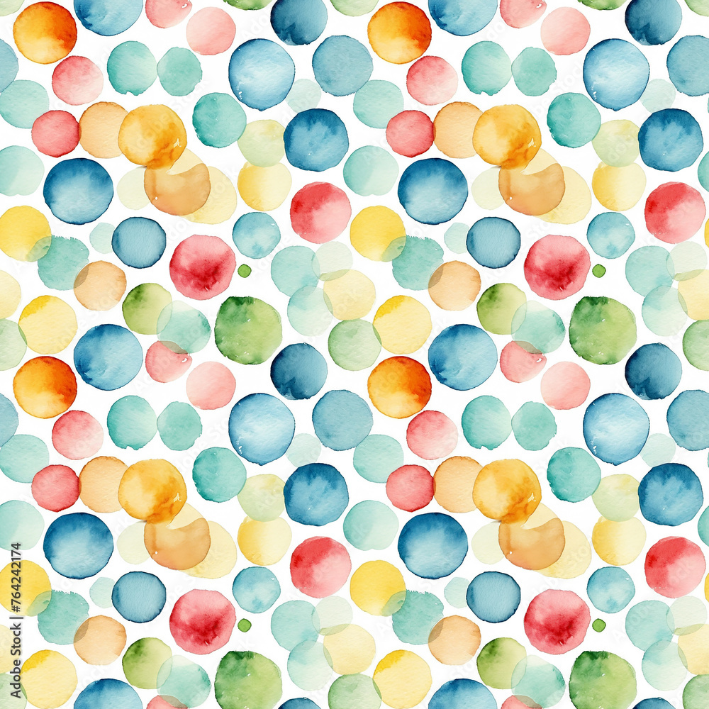 Seamless abstract watercolor geometric pattern Seamless abstract watercolor geometric pattern