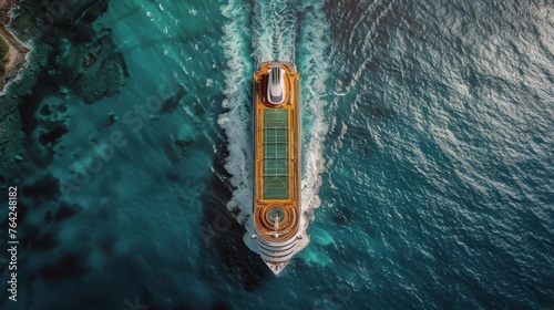 Boat Sailing in Ocean