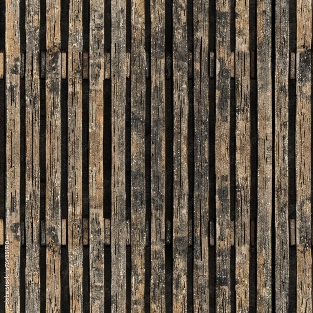 Close Up of Wooden Fence Planks Close Up of Wooden Fence Planks