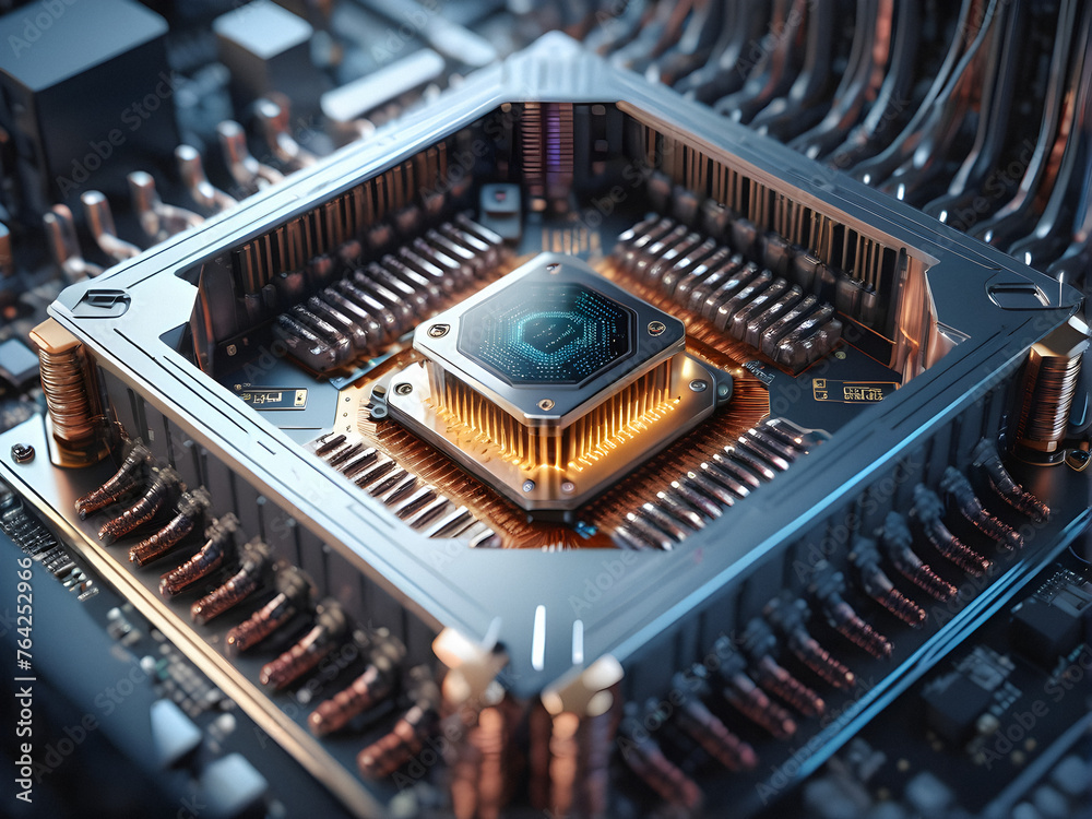 The Future of Computing: Powerful Quantum Computer. generative AI The Future of Computing: Powerful Quantum Computer. generative AI