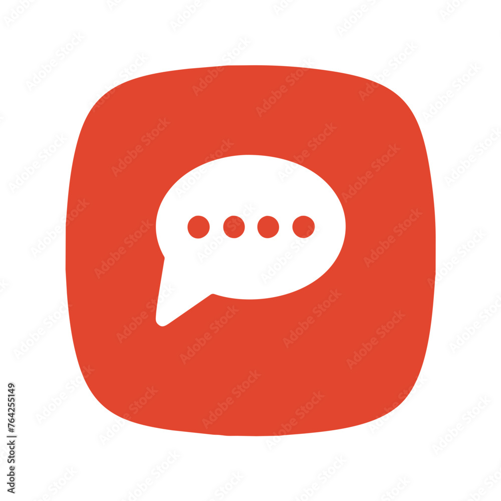 Chat icon vector symbol element illustration on a Transparent Background Chat icon vector symbol element illustration on a Transparent Background