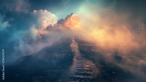 Path to mountain top © Mohsin
