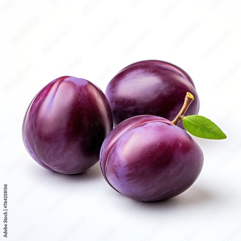 Marian Plum is isolated on a white background.
