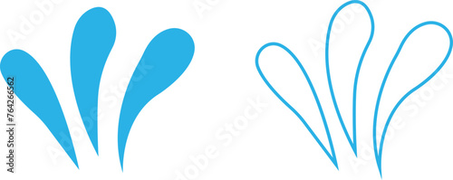 Water drops. Cartoon tears, nature splash elements. Isolated transparent background raindrop or sweat, wet droplets of dew shapes collection aqua vector set of silhouette droplet, drop liquid icons.