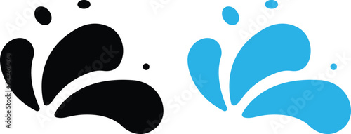 Water drops. Cartoon tears, nature splash elements. Isolated transparent background raindrop or sweat, wet droplets of dew shapes collection aqua vector set of silhouette droplet, drop liquid icons.