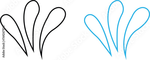 Water drops. Cartoon tears, nature splash elements. Isolated transparent background raindrop or sweat, wet droplets of dew shapes collection aqua vector set of silhouette droplet, drop liquid icons.