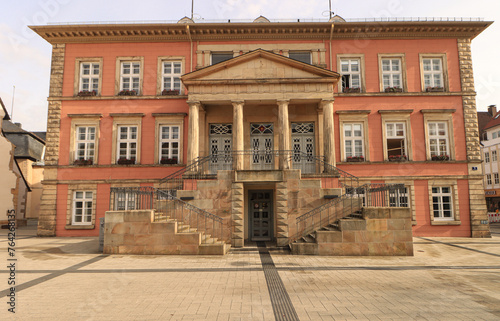 Klassizistisches Rathaus der einstigen lippeschen Residenzstadt Detmold photo
