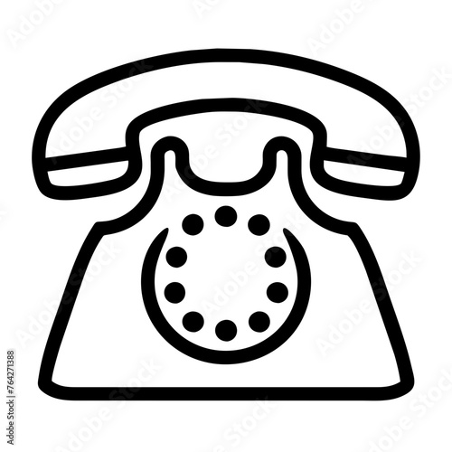 Telefon mit Wählscheibe