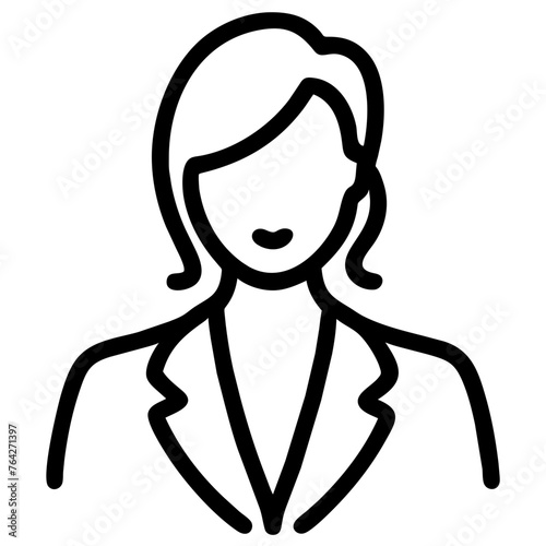 Frau im Blazer/Kostüm / Businesswoman