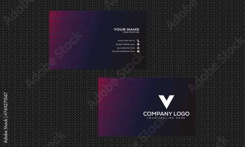 Business card for company branding corporate official corporate introduction creative logotype cyberspace modern print premium elegance visiting personal as well as identity element concept symbol ,