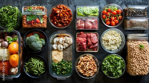 Customized meal kits designed for biohackers, focusing on nutrient-dense, functional foods that support optimized living and performance enhancement photo
