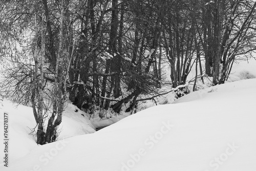 Images from a roundtrip in the cultural landscape of Toten, Norway, starting from Lund in Kolbu by Mollerhagen and back again, a cloudy winter day of March 2024.