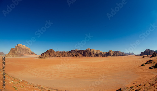 Wadi Rum Jordan desert