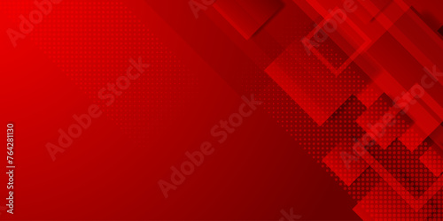 red background with gradient concept