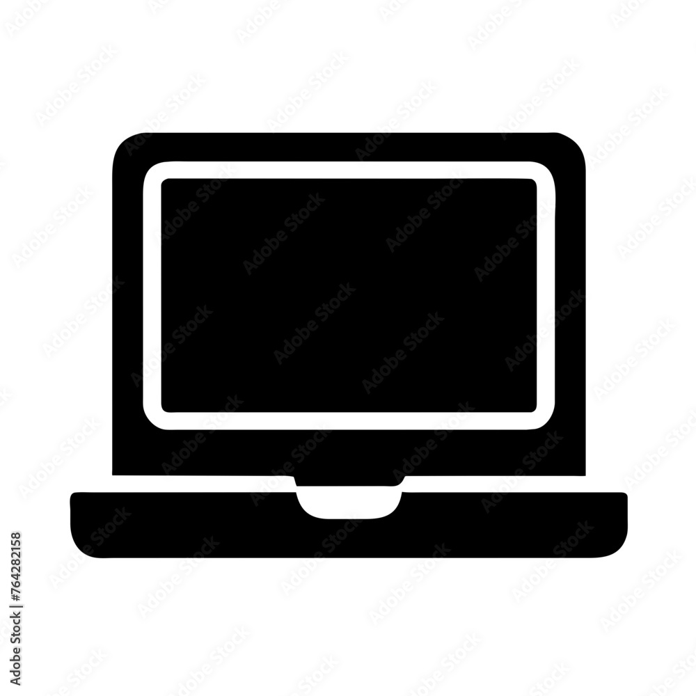 Laptop icon vector graphic element symbol illustration on a Transparent Background Laptop icon vector graphic element symbol illustration on a Transparent Background