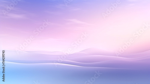 blue purple sky and clouds  abstract illustration in pastel tones with copy space