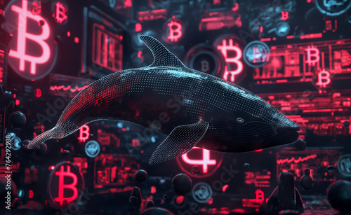 Whales and Waves in Crypto Trading in the Digital Abyss. 