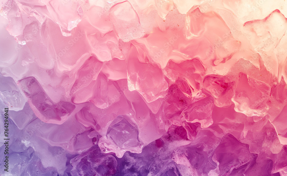 Fototapeta premium Realistic Pink Ice Texture