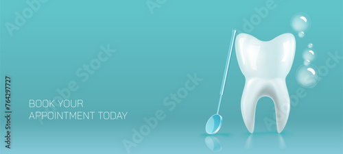 Oral hygiene vector illustration. Dental care. Achieving healthy teeth takes a lifetime of care. Taking care of the teeth and gums. High quality vector images for your clinic. photo