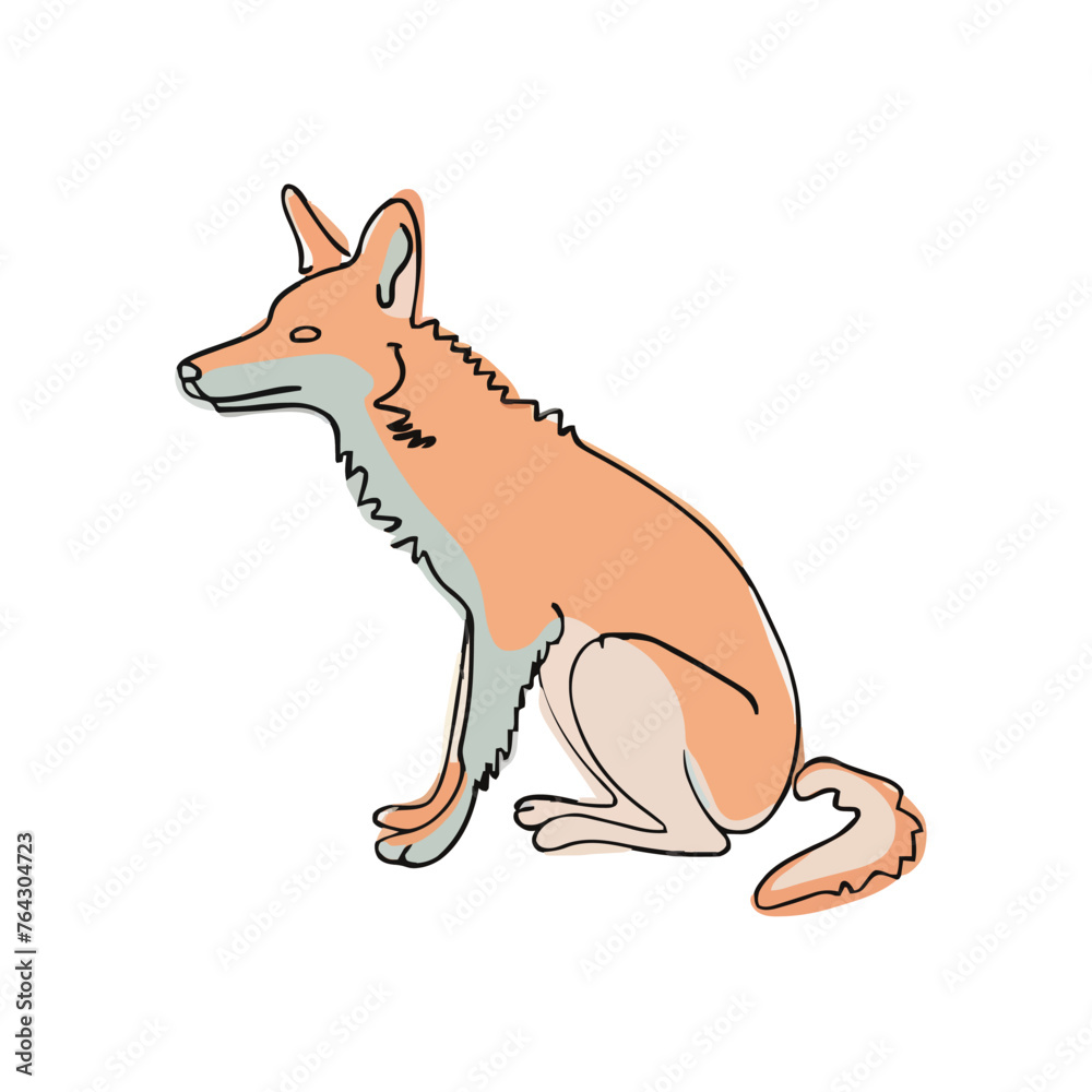 drawing illustration of animal drawing illustration of animal