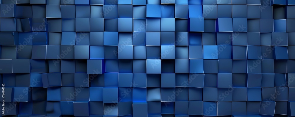 Abstract blue background with cubes. Abstract blue background with cubes.