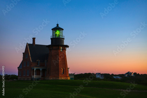 Block Island Southeast Lighthouse at Dawn