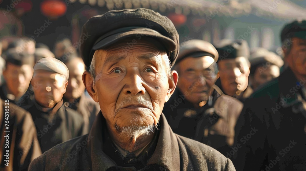 Obraz premium Chinese people Generative AI