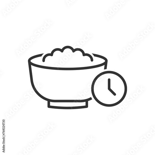 Oatmeal Timing - Cereal Timer Icon
