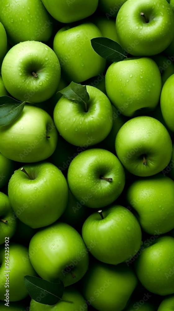 Green Apples on a White Background
Green Apples on a White Background