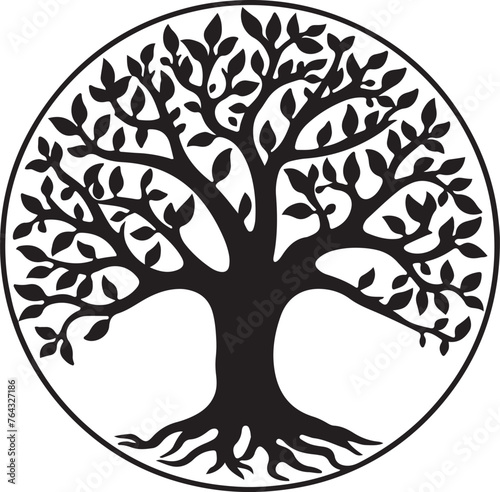Family Tree Symbol Vector