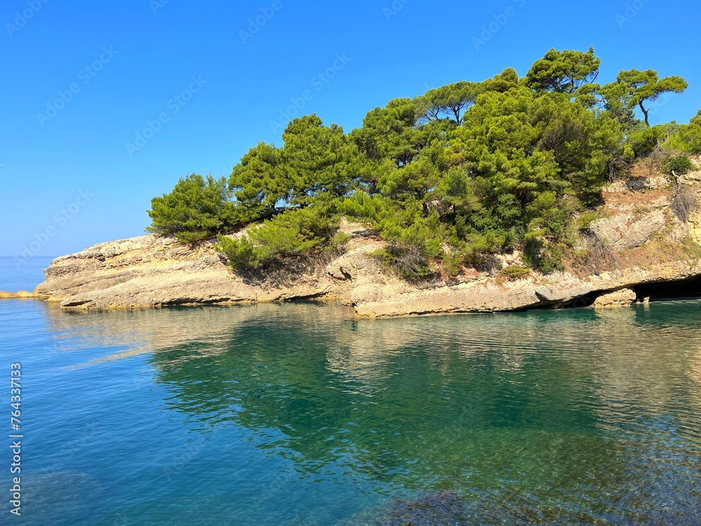 Amazing cove of Mediterranean sea