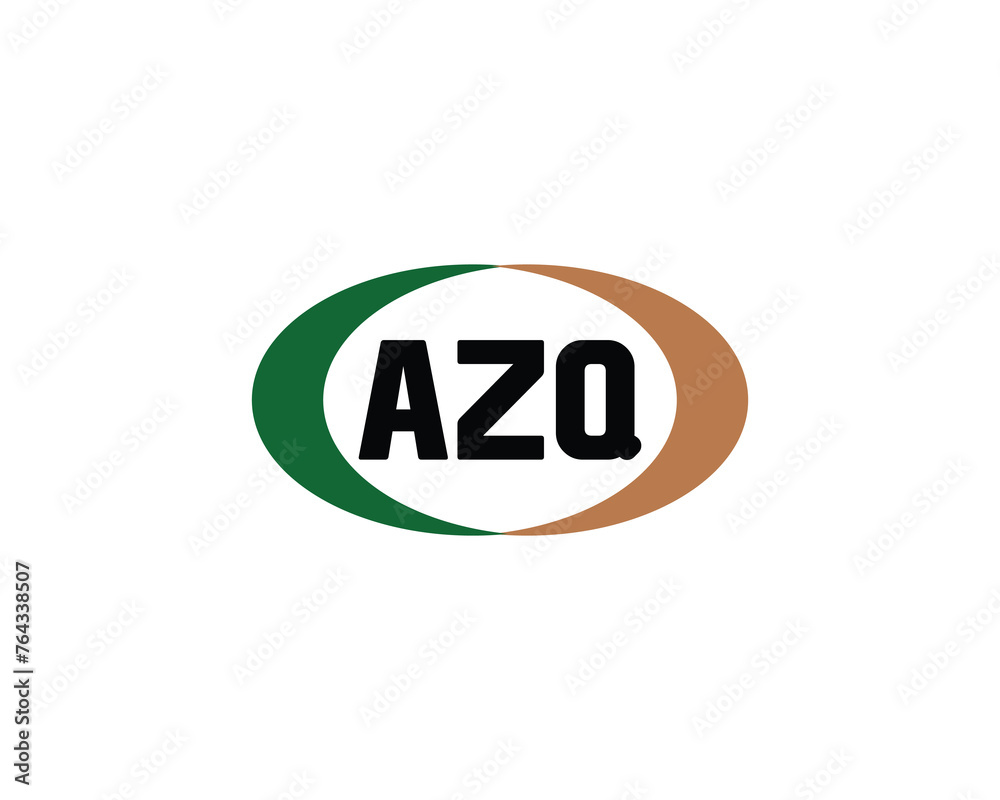 AZQ logo design vector template AZQ logo design vector template