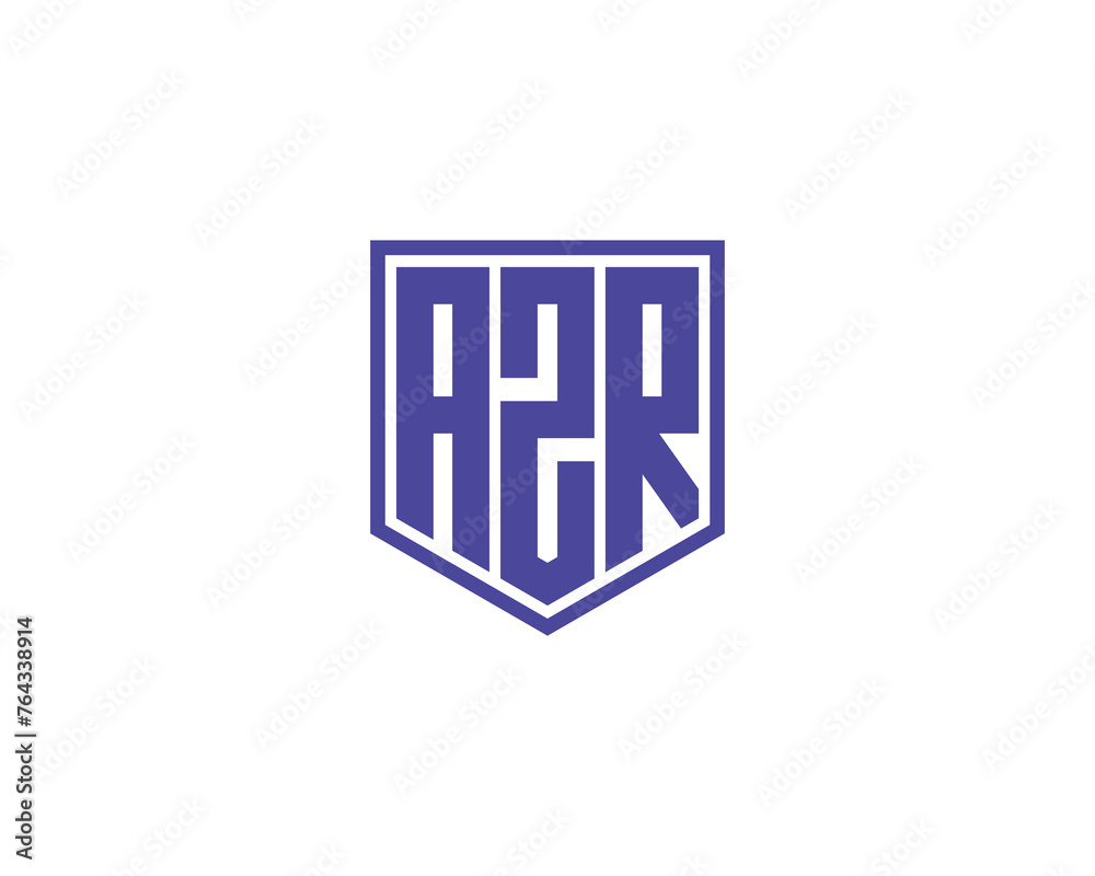 AZR logo design vector template AZR logo design vector template