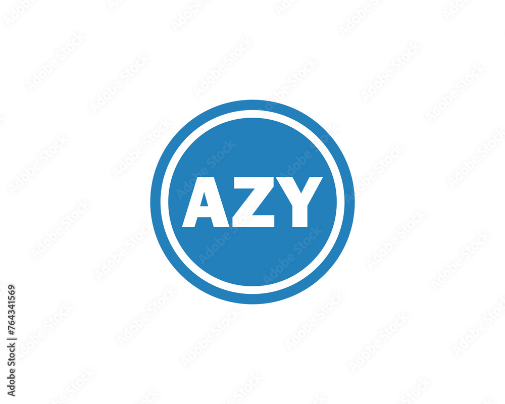 AZY logo design vector template AZY logo design vector template