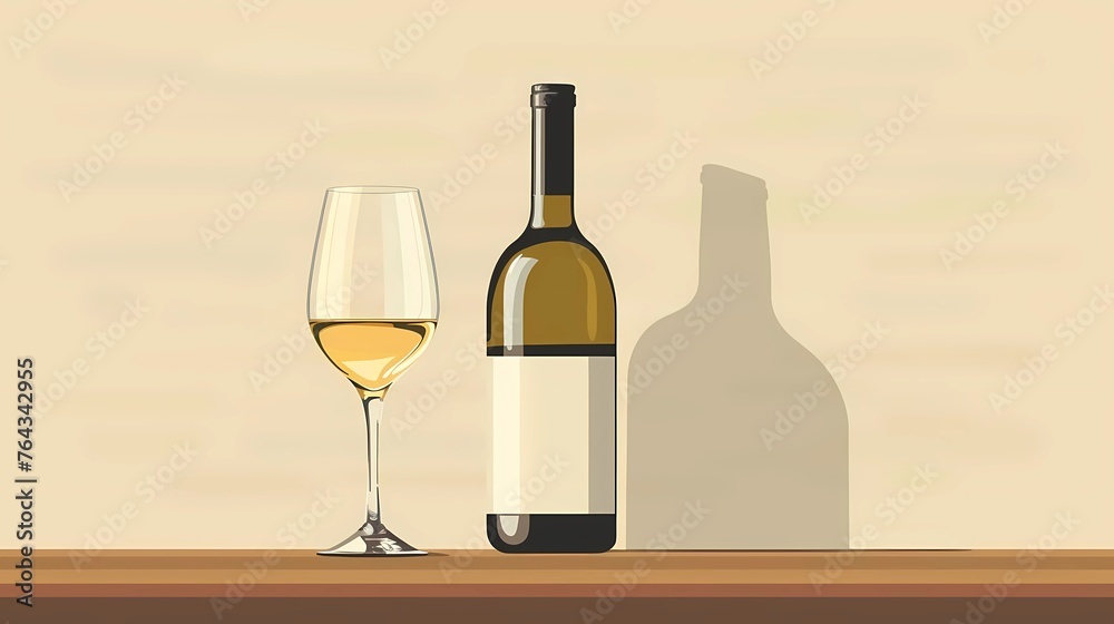 a bottle of wine and a glass of wine, an image for a winery, wine plantations vines a bottle of wine and a glass of wine, an image for a winery, wine plantations vines