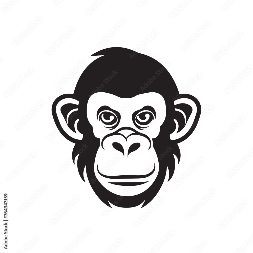 Monkey in cartoon, doodle style . Image for t-shirt, web, mobile apps and ui. Isolated 2d vector illustration in logo, icon, sketch style, Eps 10, black and white. AI Generative Monkey in cartoon, doodle style . Image for t-shirt, web, mobile apps and ui. Isolated 2d vector illustration in logo, icon, sketch style, Eps 10, black and white. AI Generative
