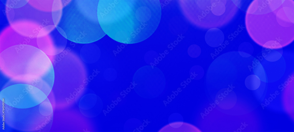 Blue bokeh background banner, for Party, greetings, poster, ad, events, and various design works Blue bokeh background banner, for Party, greetings, poster, ad, events, and various design works
